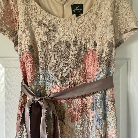 Adrianna Papell long column dress - Picture 7 of 8